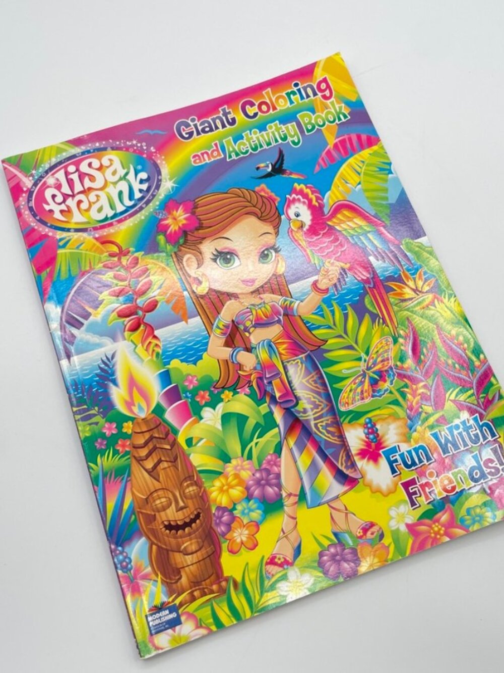 LISA FRANK Giant Coloring & Activity - Fun With Friends! - NO WRITING